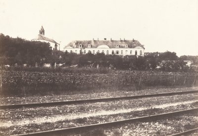 Abadía del Gard cerca de Abbeville de Edouard Denis Baldus