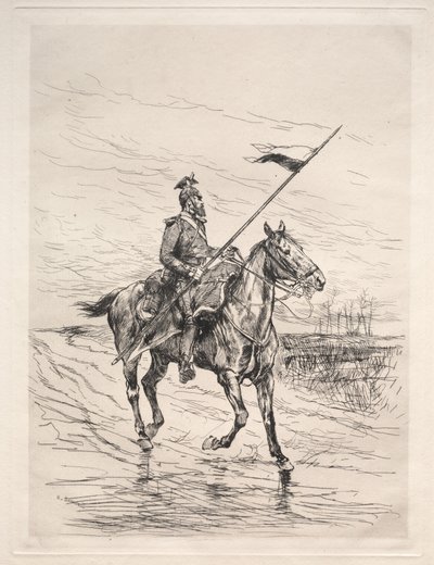 Una uhlan de Edouard Detaille