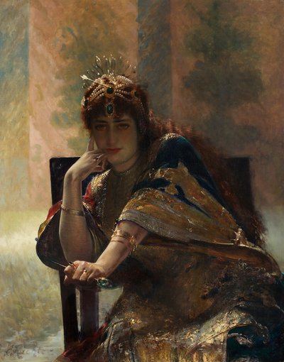 orientalin de Edouard Frederic Wilhelm Richter