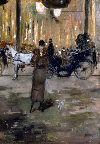 La Elegante, c. 1840-1900 de Edouard Jaques Dufeu