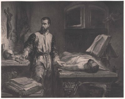 Andrew Vesalius de Edouard Jean Conrad (after) Hamman
