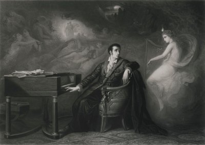 El último pensamiento de Weber, mediados del siglo XIX de Edouard Jean Conrad Hamman