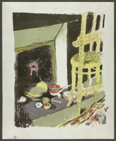 El hogar, lámina ocho de Paisajes e interiores de Édouard Jean Vuillard
