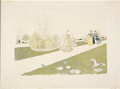 Jardín de las Tullerías de Édouard Jean Vuillard