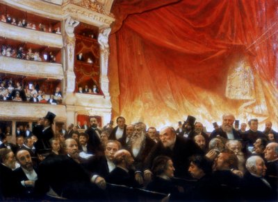 Un intervalo con la Comédie Française, 1886 de Edouard Joseph Dantan