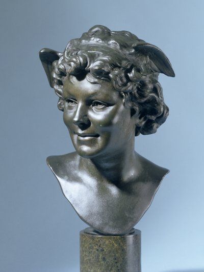 Cabeza de Mercurio de Edouard Lanteri