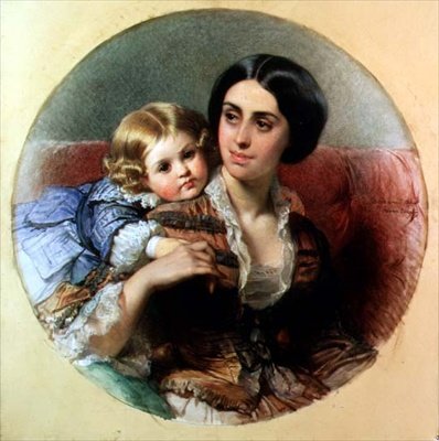 Ternura Maternal de Edouard Louis Dubufe