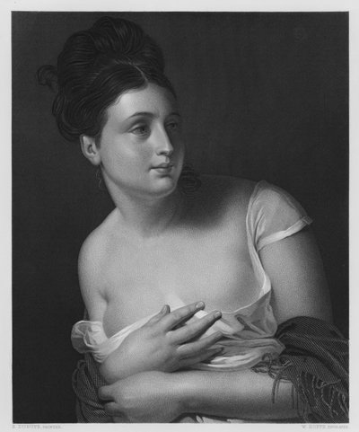 La Sorpresa, del cuadro en la Galería Vernon de Edouard Louis Dubufe