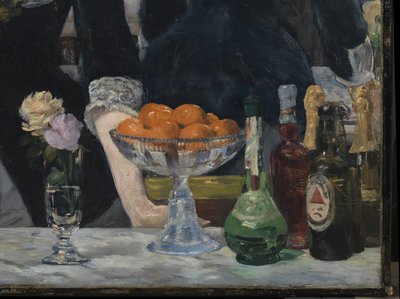 Un bar en el Folies-Bergère (detalle) de Édouard Manet