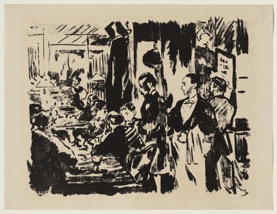 En el café de Édouard Manet