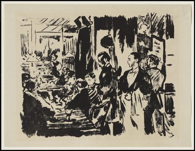 En el Café, 1874 de Édouard Manet