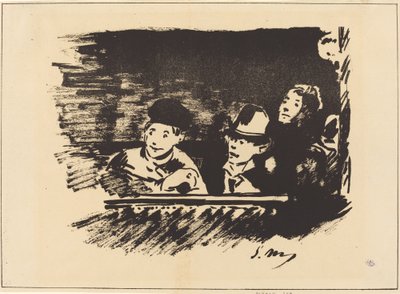 En el balcón de Édouard Manet