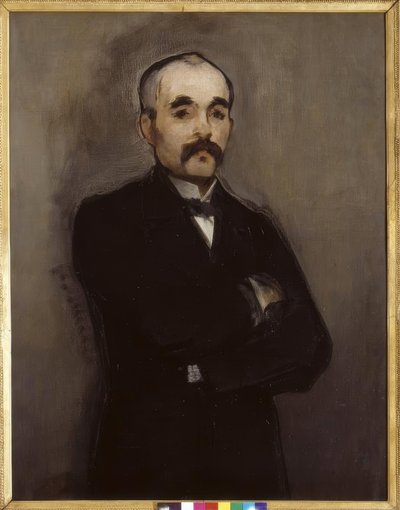 Retrato de Clemenceau de Édouard Manet