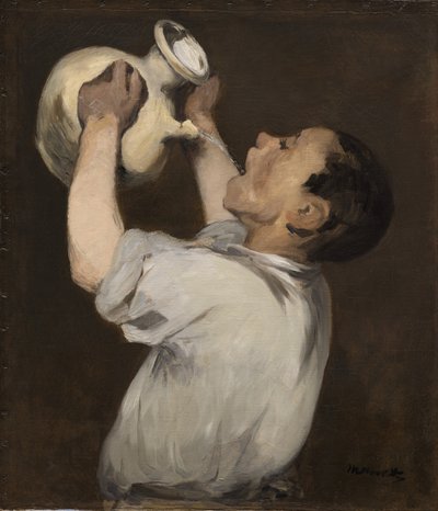 Niño con jarra, c.1862-72 de Édouard Manet