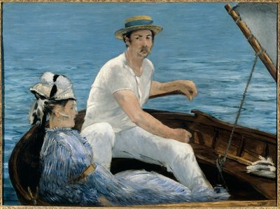En barco de Édouard Manet