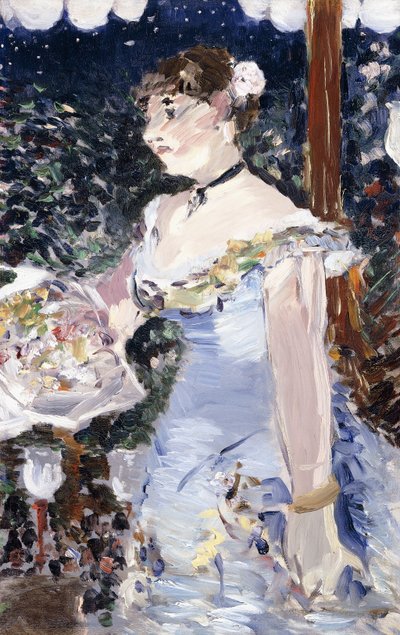 Cantante de café-concierto de Édouard Manet