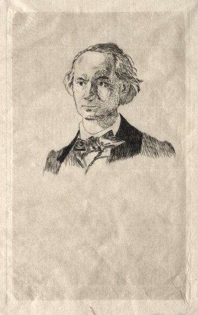 Charles Baudelaire, 1865 de Édouard Manet