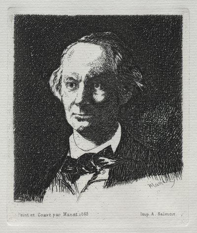 Charles Baudelaire de Édouard Manet