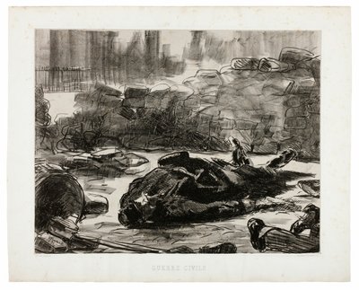 Guerra Civil de Édouard Manet