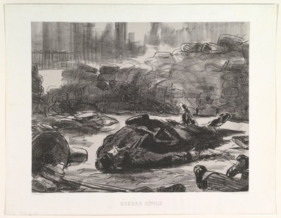 Guerra Civil de Édouard Manet