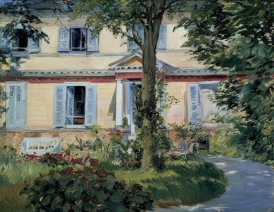 La casa en Rueil. 1882 de Édouard Manet