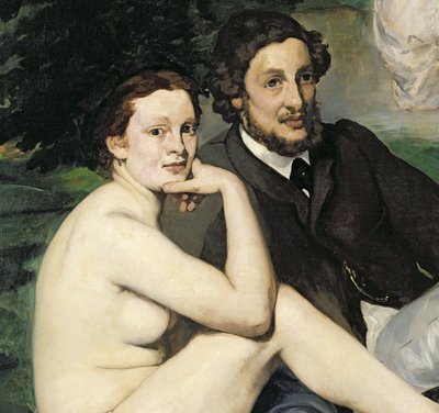 Desayuno sobre la hierba, 1863 (detalle) de Édouard Manet