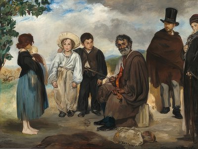 El viejo músico. 1862 de Édouard Manet