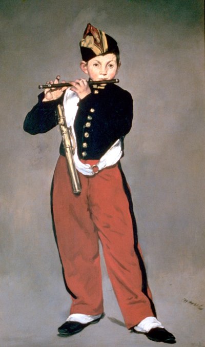 El flautista de Édouard Manet