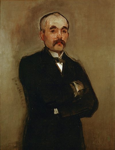 Georges Clemenceau ... (óleo sobre lienzo) de Édouard Manet