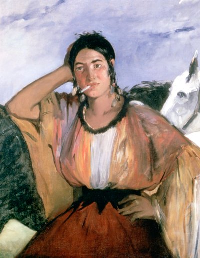 Gitano con cigarrillo, 1862 de Édouard Manet