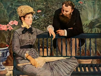En el invernadero, 1879, 1937 de Édouard Manet
