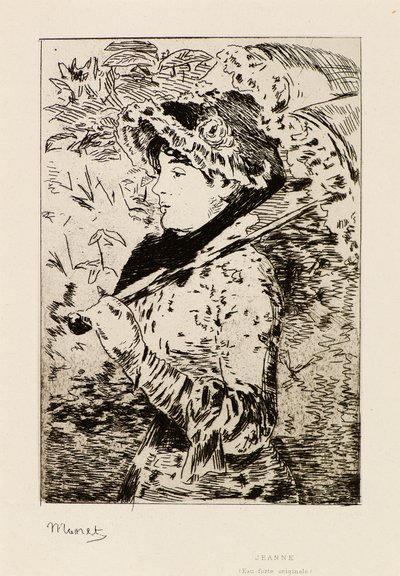 Jeanne de Édouard Manet