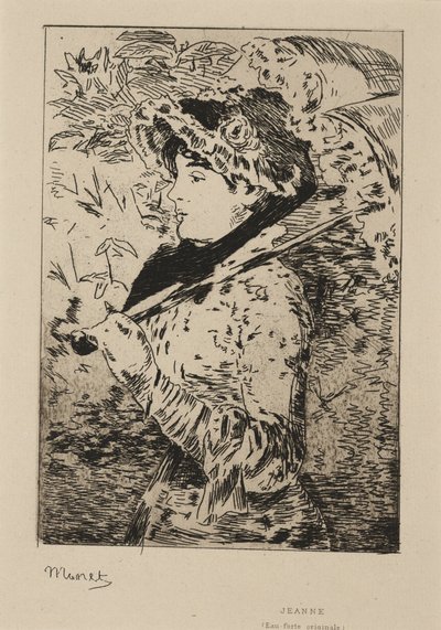 Jeanne: Primavera de Édouard Manet