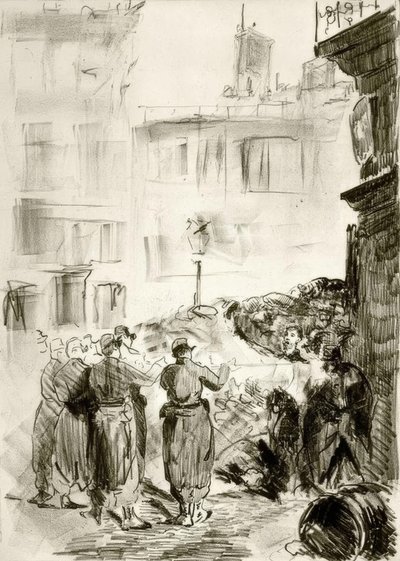 La barricada de Édouard Manet
