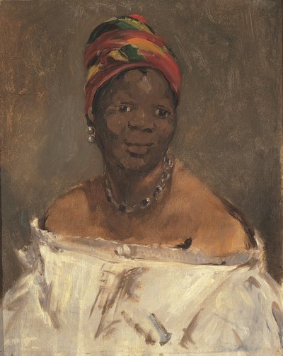 La Negra, 1862-1863 de Édouard Manet