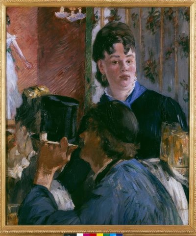 La camarera de cervezas de Édouard Manet