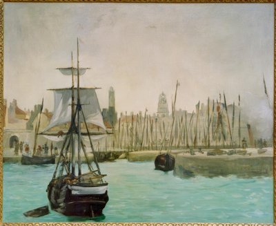 El puerto de Calais de Édouard Manet