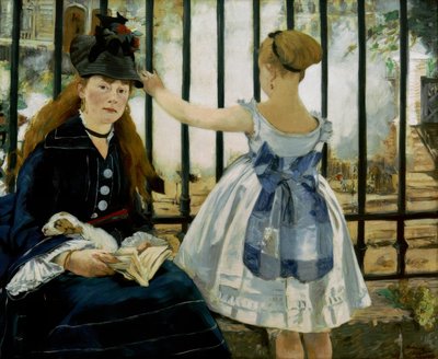 El ferrocarril de Édouard Manet