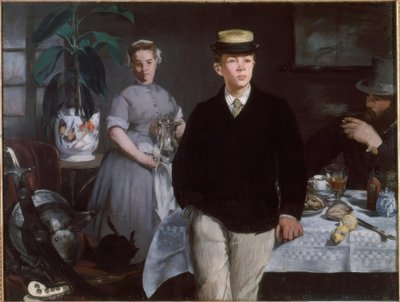 El almuerzo en el taller de Édouard Manet