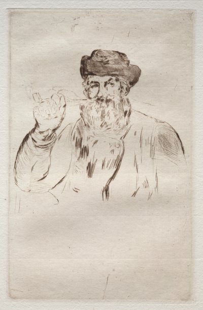 Le fumeur de Édouard Manet