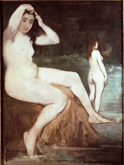 Les batheuses de Édouard Manet