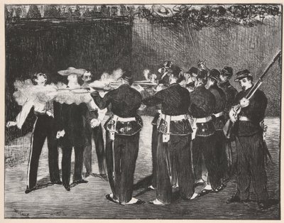 La ejecución de Maximiliano de Édouard Manet