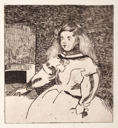 La infanta Margarita de Édouard Manet