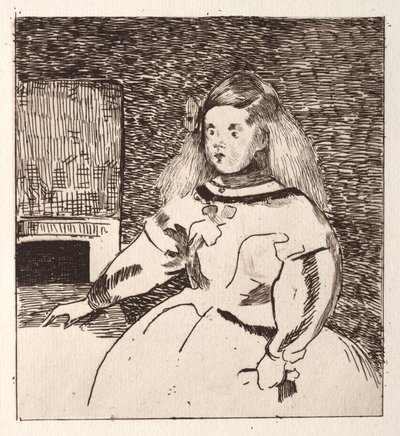 La infanta Margarita de Édouard Manet