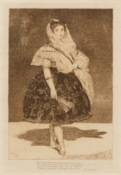 Lola de Valence de Édouard Manet