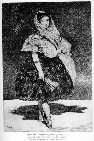 Lola de Valence, c. 1850-1880, 1924 de Édouard Manet
