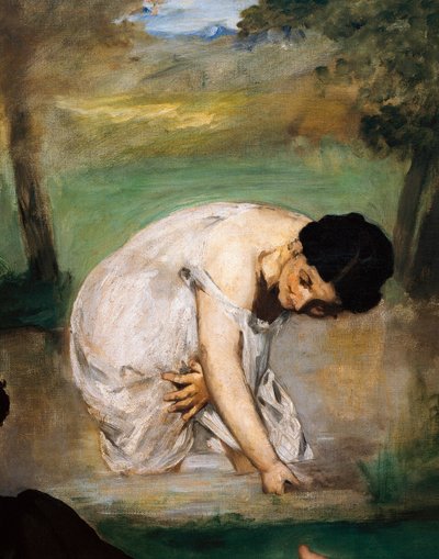 Almuerzo sobre la hierba (detalle) de Édouard Manet