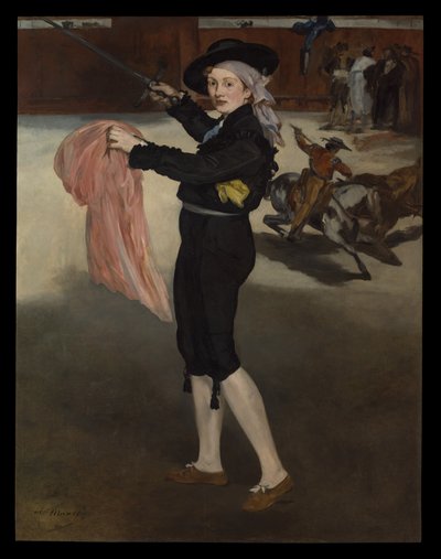 La señorita V. . . con el traje de una «espada» de Édouard Manet