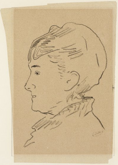 Manet - Mademoiselle Isabelle Lemonnier, 1922.4488 de Édouard Manet
