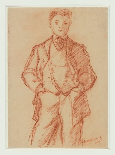 Manet - Retrato de Léon Koëlla-Leenhoff, hacia 1868 de Édouard Manet